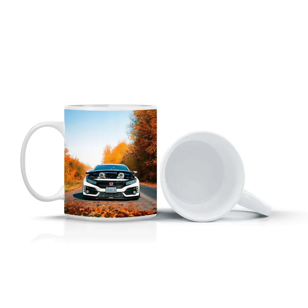 Honda Civic Type R Twin Turbo Autumn Road – Mugs