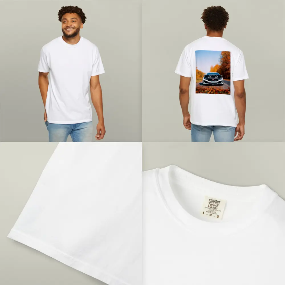 Honda Civic Type R Twin Turbo Autumn Road – T-Shirts