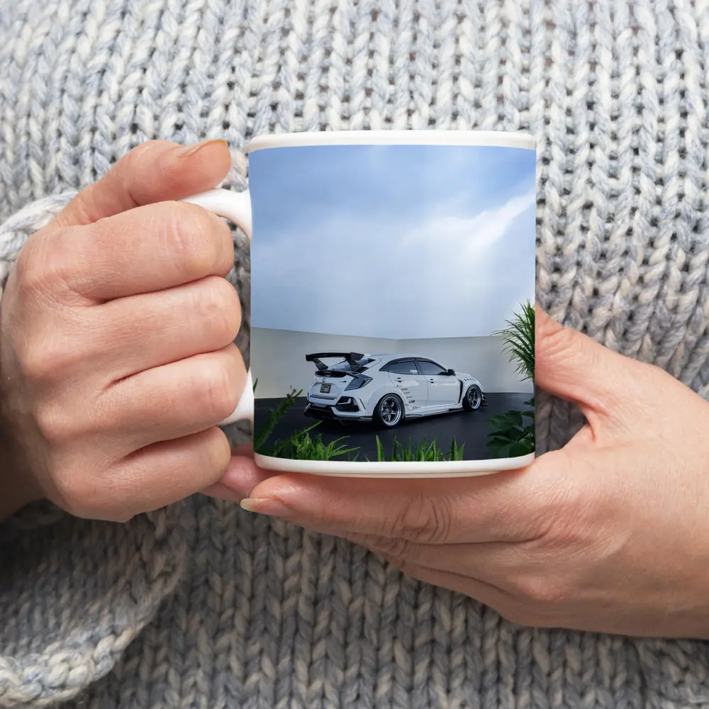 Honda Civic Type R White Stance Build – Mugs