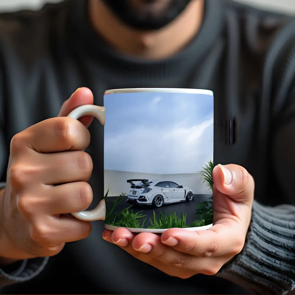 Honda Civic Type R White Stance Build – Mugs