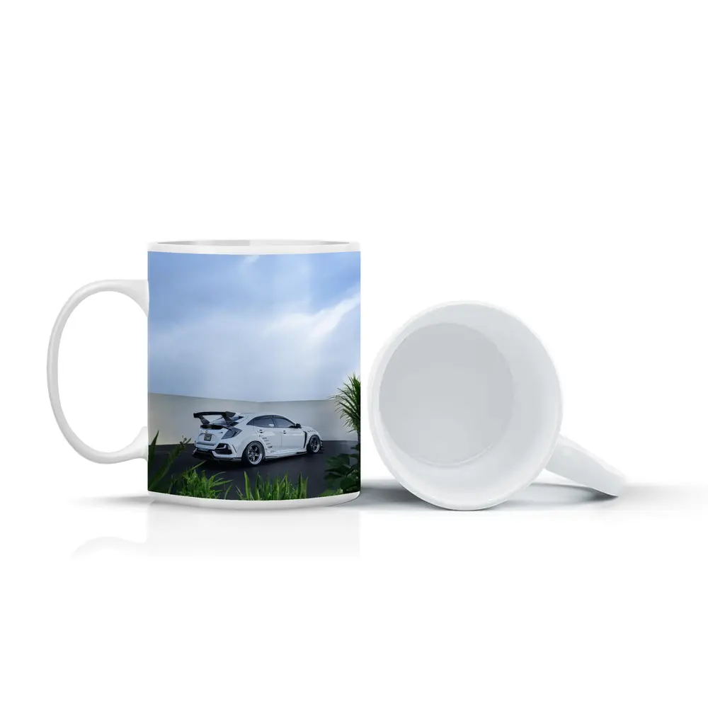 Honda Civic Type R White Stance Build – Mugs