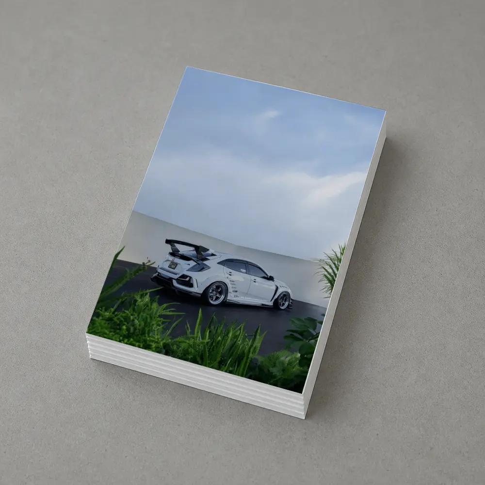 Honda Civic Type R White Stance Build – Postcards
