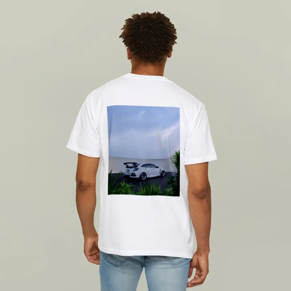 Honda Civic Type R White Stance Build – T-Shirts