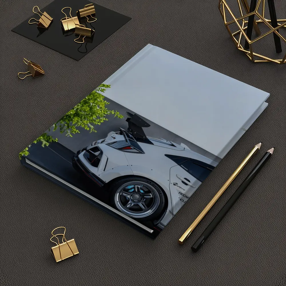 White Honda Civic Type R Rear View – Notebooks