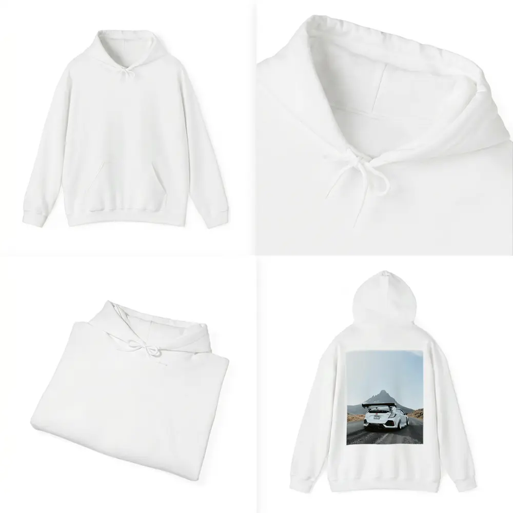 Honda Civic Type R White Mountain Road – Hoodies
