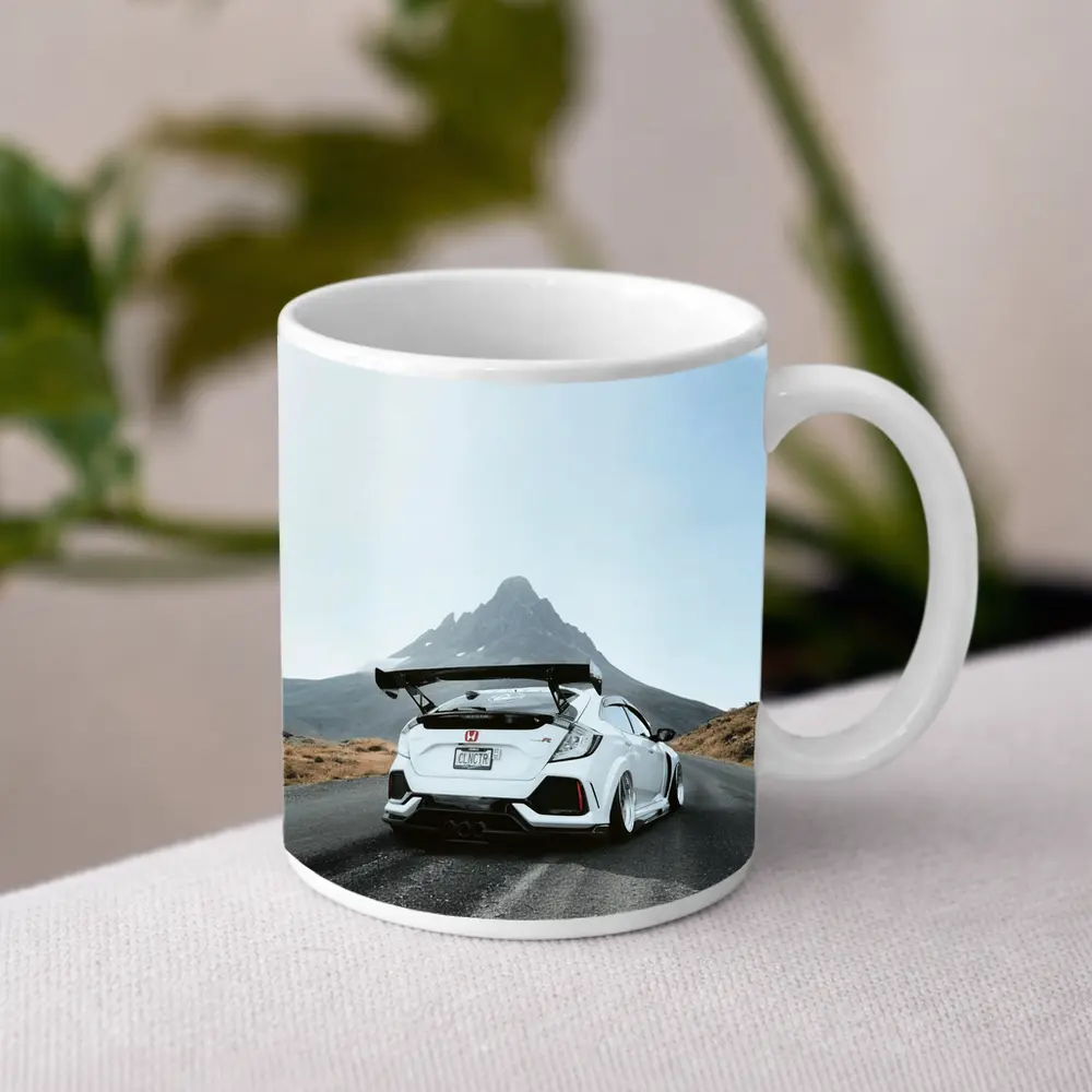 Honda Civic Type R White Mountain Road – Mugs