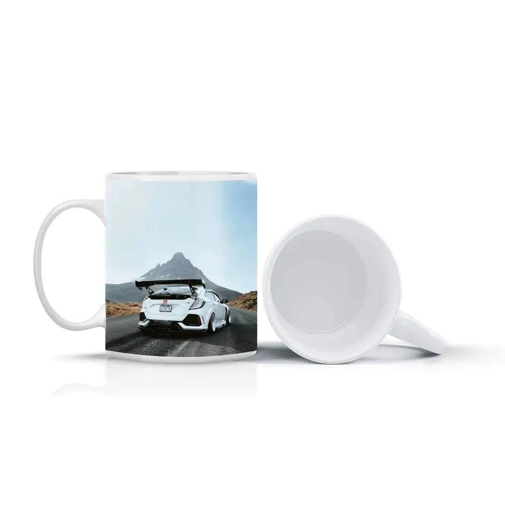 Honda Civic Type R White Mountain Road – Mugs