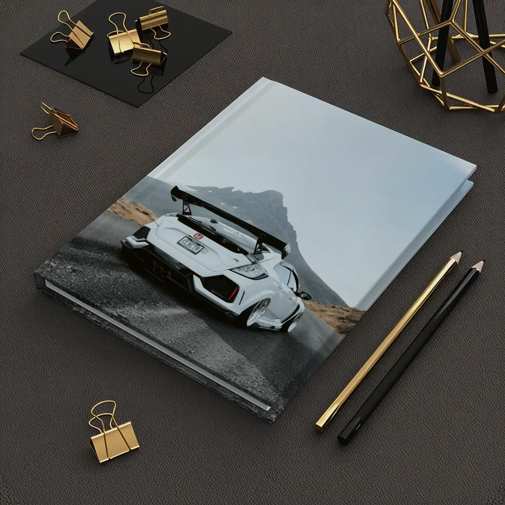 Honda Civic Type R White Mountain Road – Notebooks