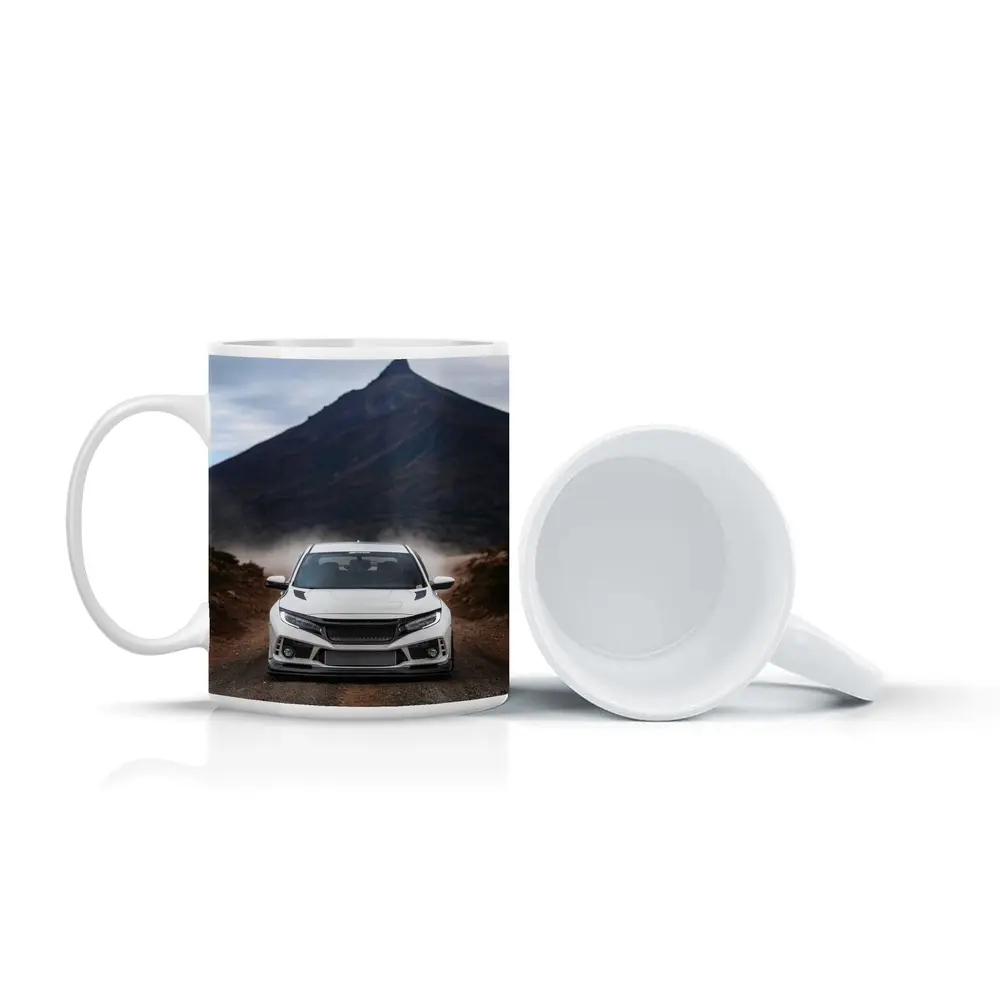 Honda Civic Type R White Mountain Road – Mugs