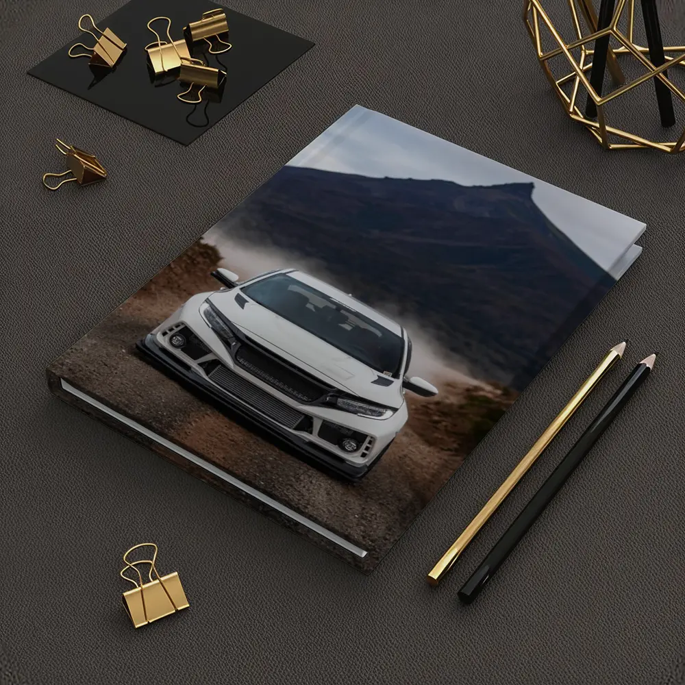 Honda Civic Type R White Mountain Road – Notebooks