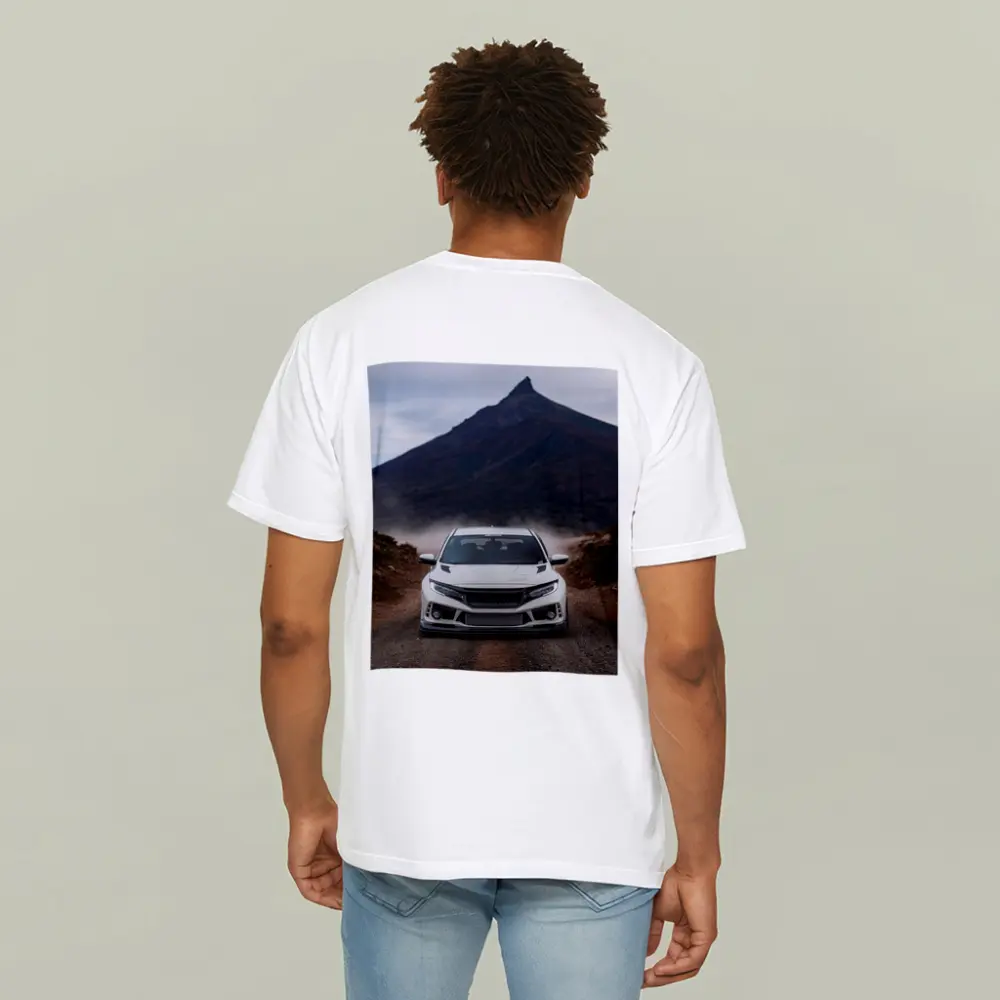 Honda Civic Type R White Mountain Road – T-Shirts