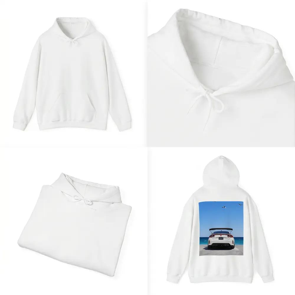 Honda Civic Type R Rear Ocean View – Hoodies