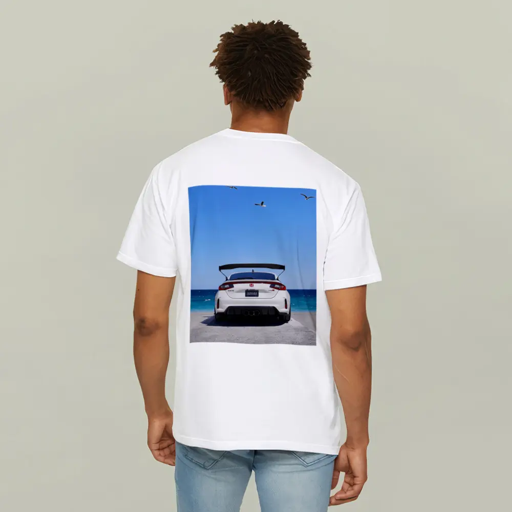 Honda Civic Type R Rear Ocean View – T-Shirts