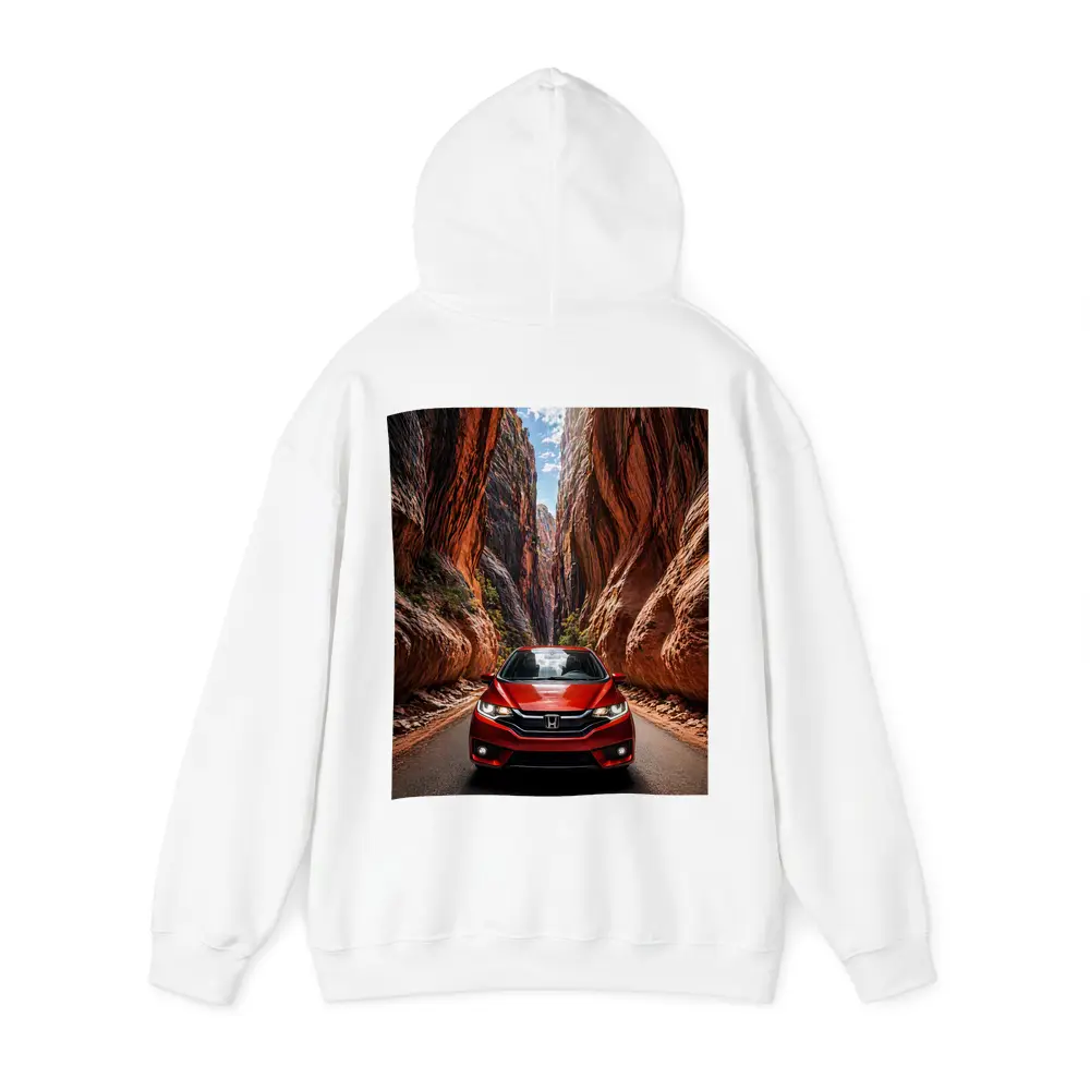 Honda Fit Red Canyon Road Drive – Hoodies