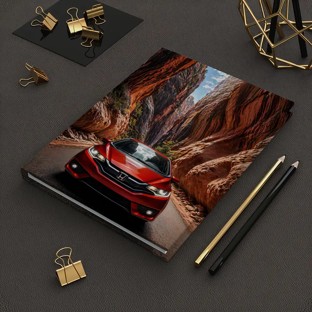 Honda Fit Red Canyon Road Drive – Notebooks