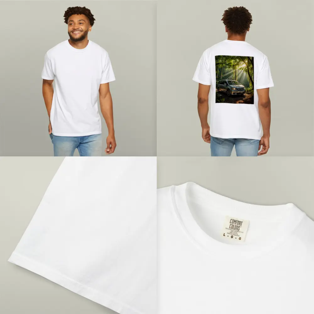 Honda Odyssey Minivan Parked In Forest – T-Shirts