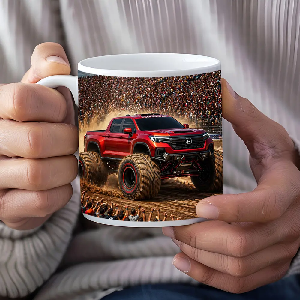 Honda Ridgeline Monster Truck Arena Crowd – Mugs