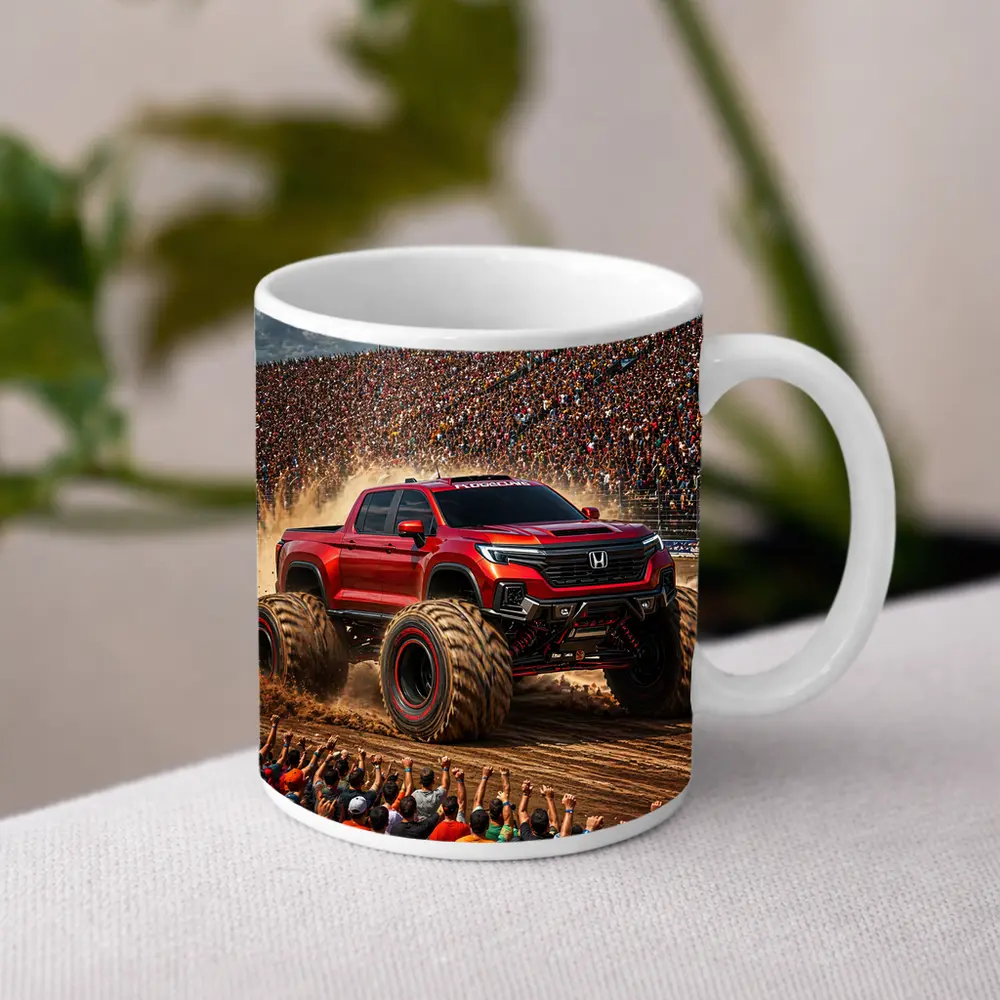 Honda Ridgeline Monster Truck Arena Crowd – Mugs