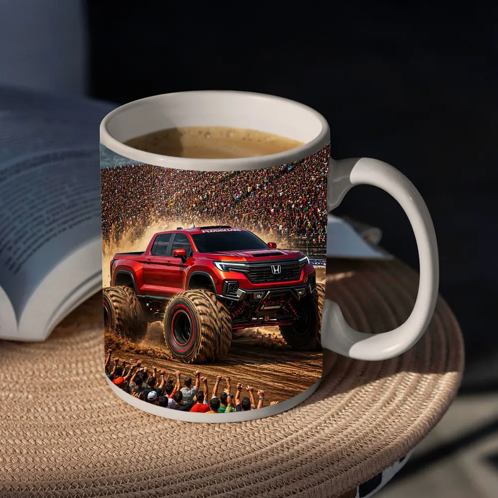 Honda Ridgeline Monster Truck Arena Crowd – Mugs