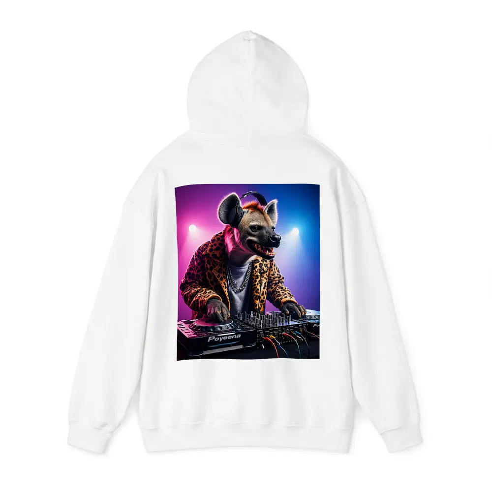 Hyena DJ Leopard Jacket Neon Club Night – Hoodies