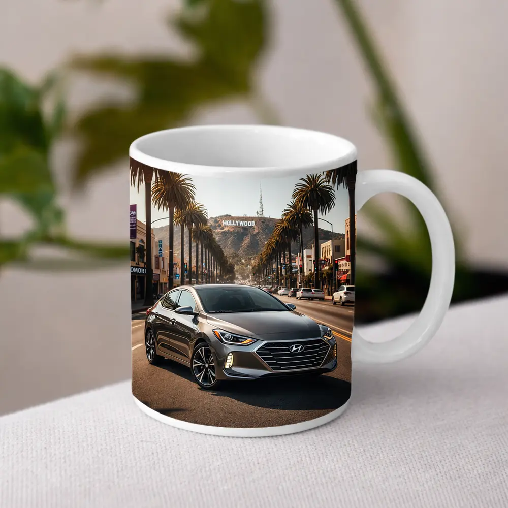 Hyundai Elantra Hollywood Los Angeles Street – Mugs