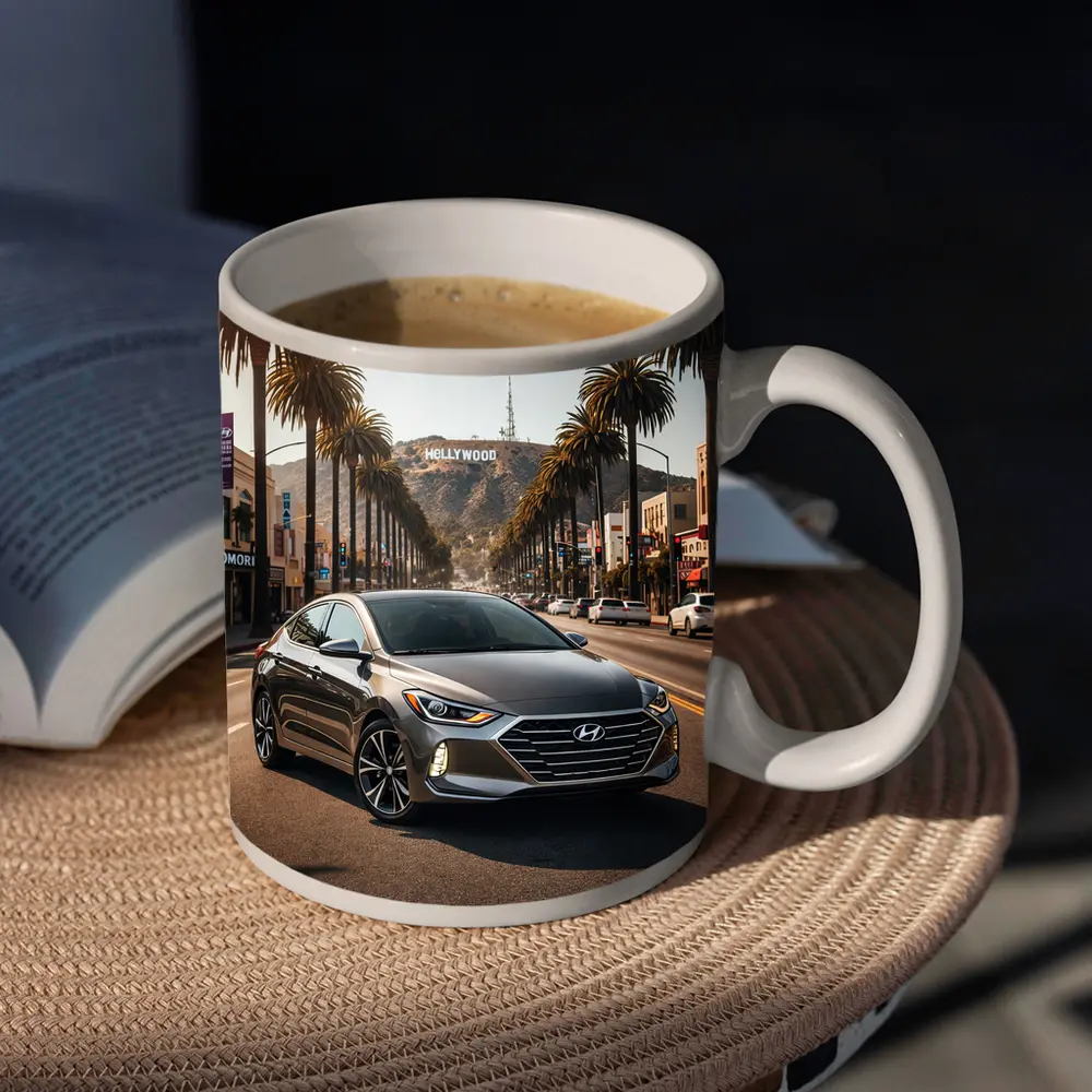 Hyundai Elantra Hollywood Los Angeles Street – Mugs