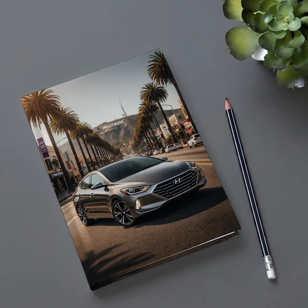 Hyundai Elantra Hollywood Los Angeles Street – Notebooks