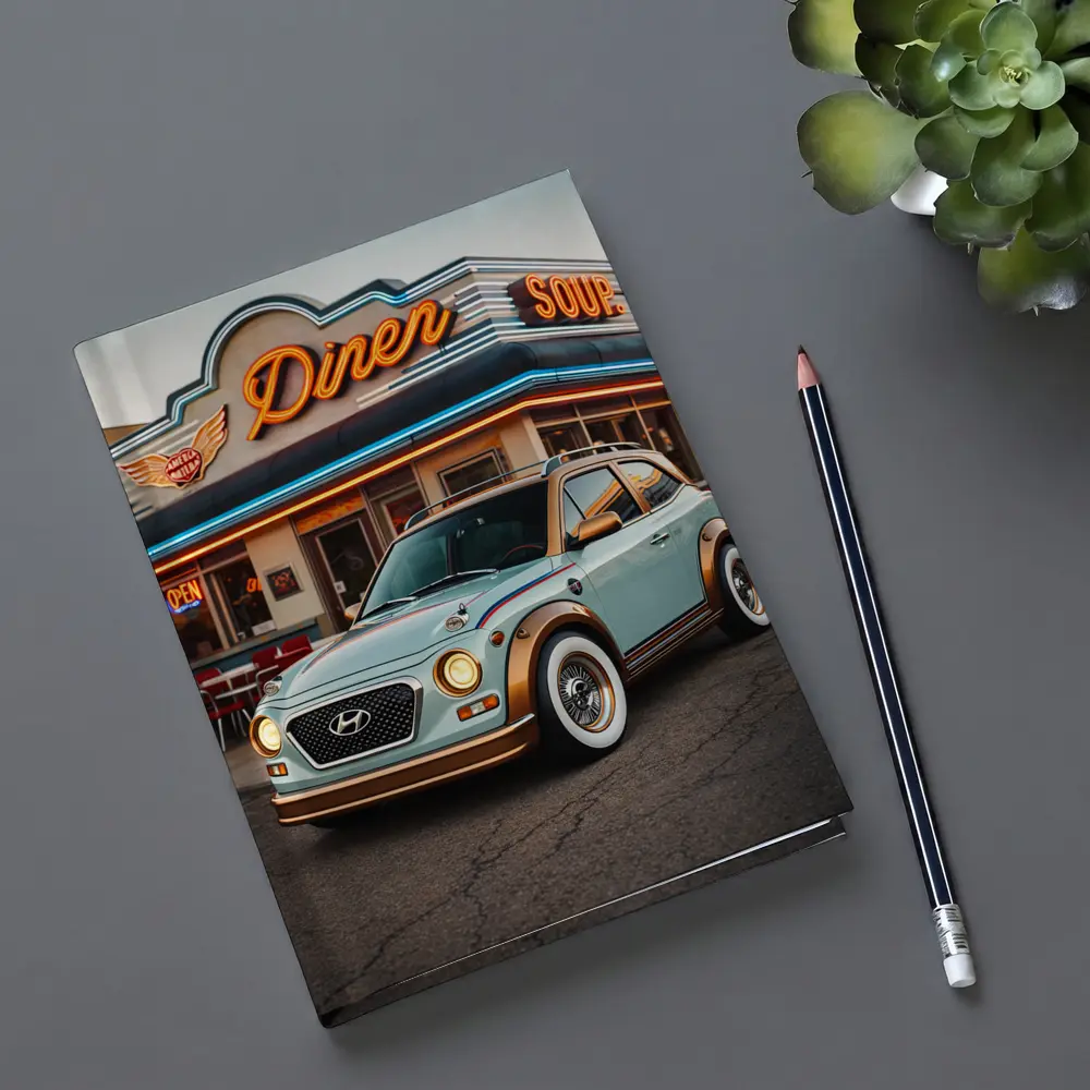 Hyundai Kona Retro Style Classic Diner – Notebooks