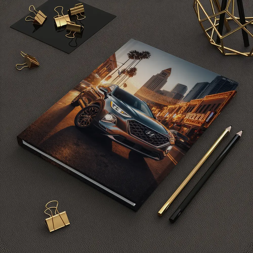 Hyundai Santa Fe Los Angeles City Night – Notebooks