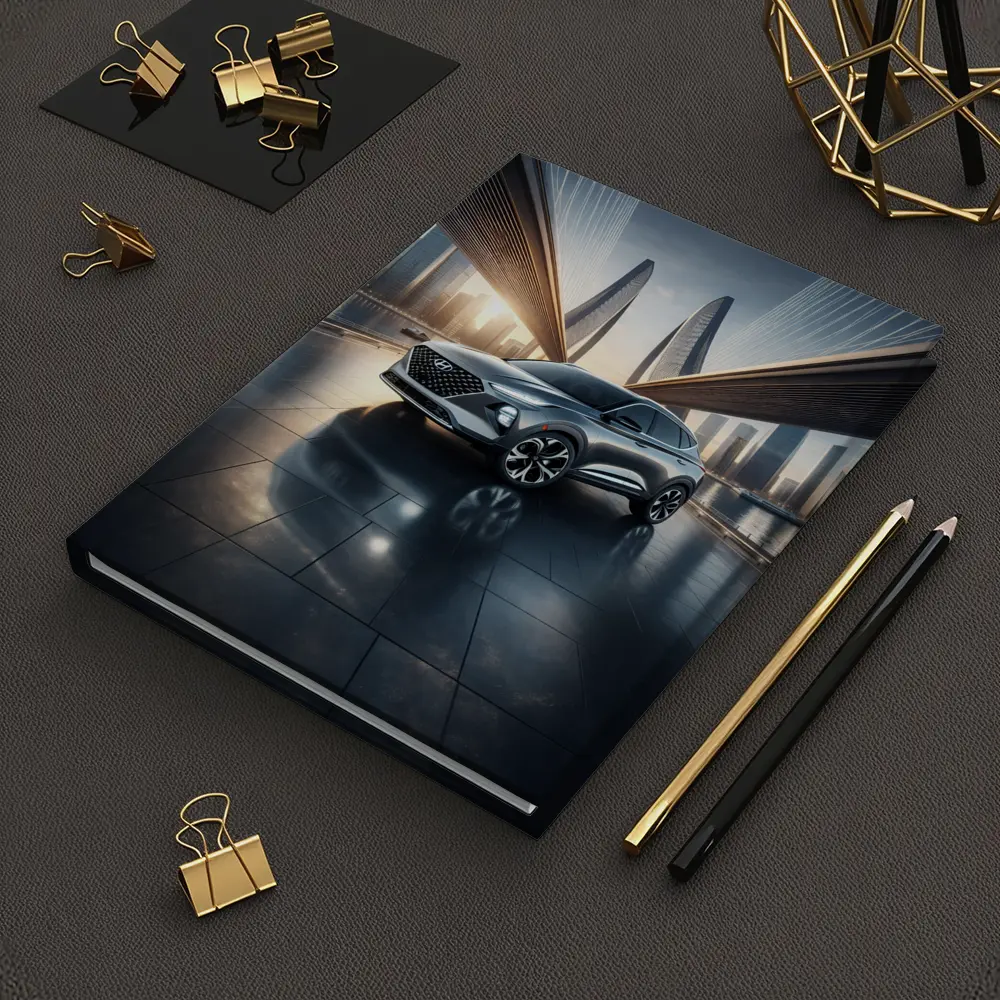 Hyundai Venue SUV City Bridge Skyline – Notebooks