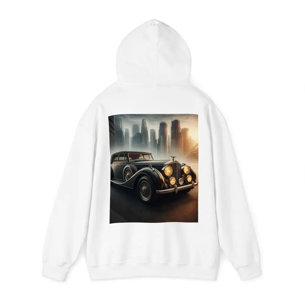 Bentley Classic Car Dark City Skyline – Hoodies
