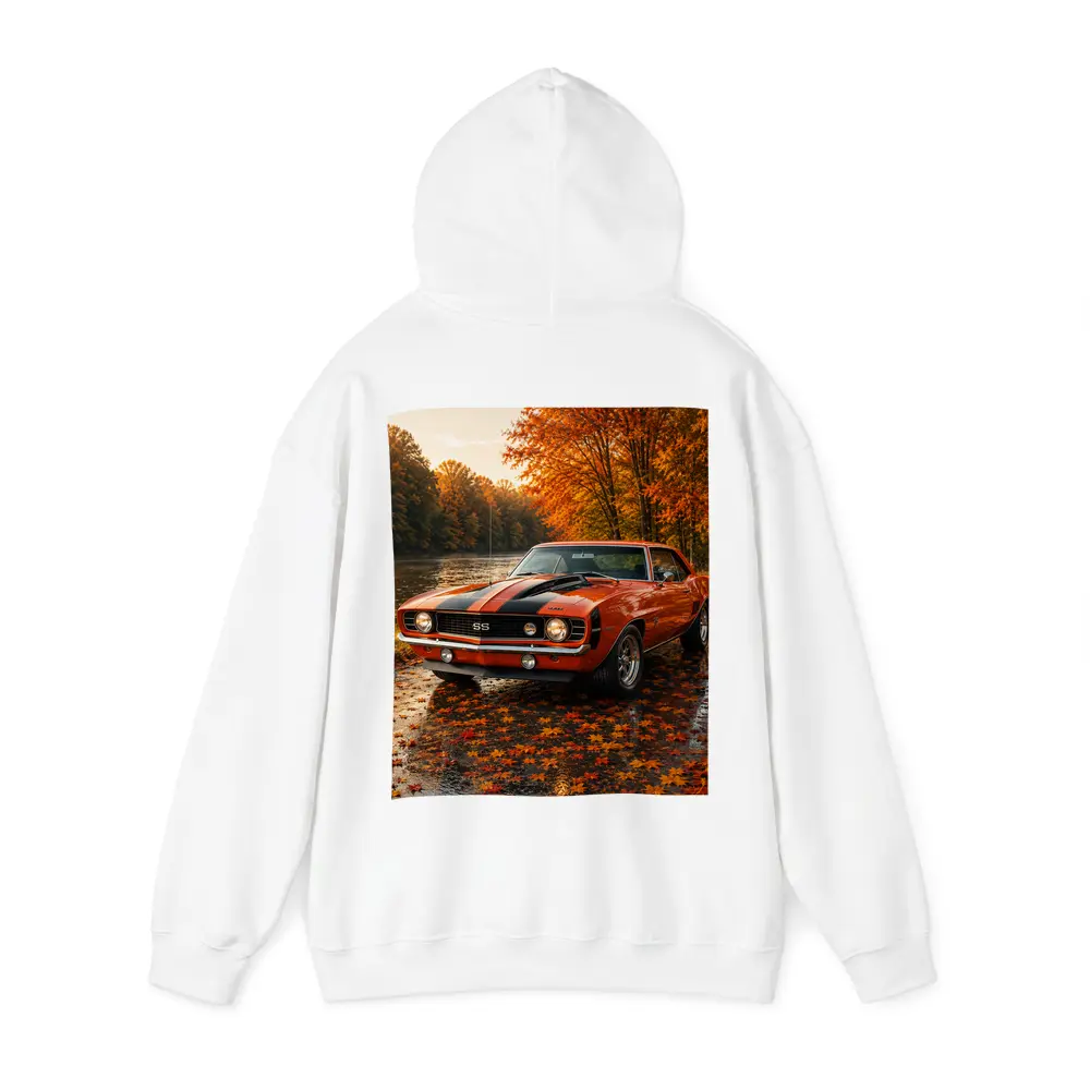 Chevrolet Camaro SS Classic Autumn River Scene – Hoodies
