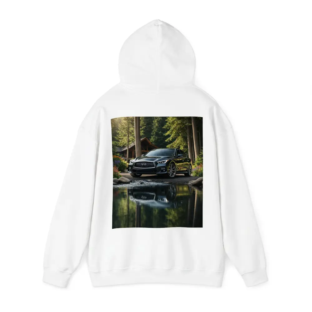 Infiniti Q50 Black Sedan Forest River – Hoodies