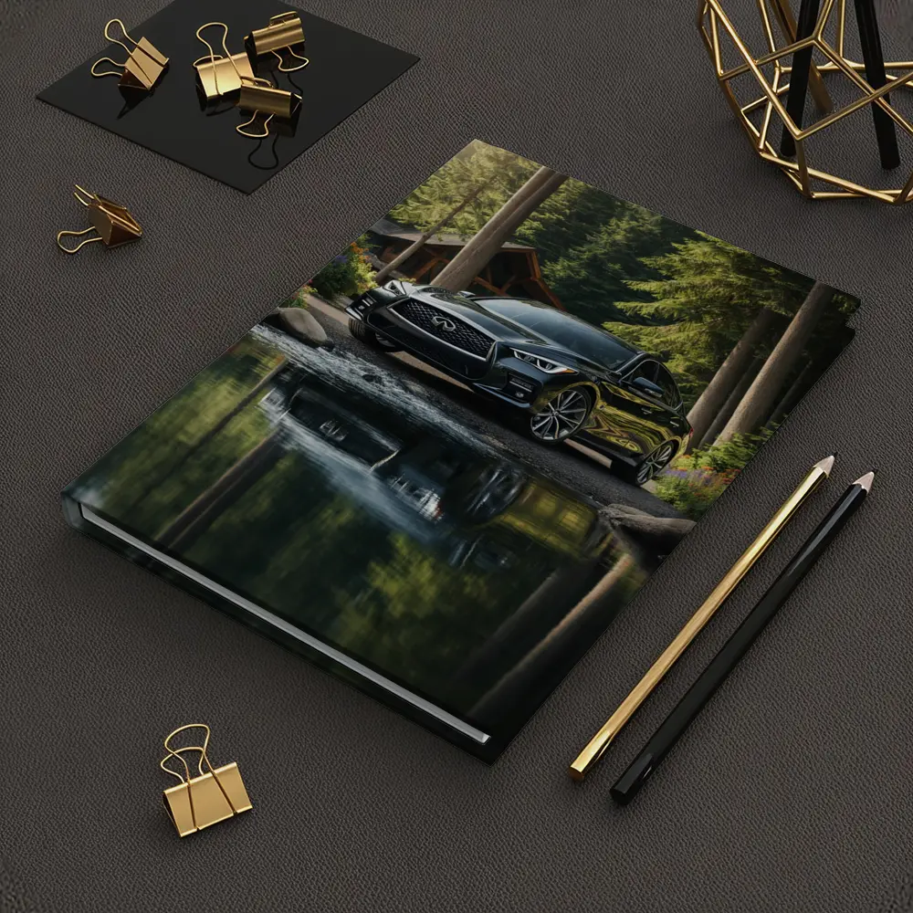 Infiniti Q50 Black Sedan Forest River – Notebooks
