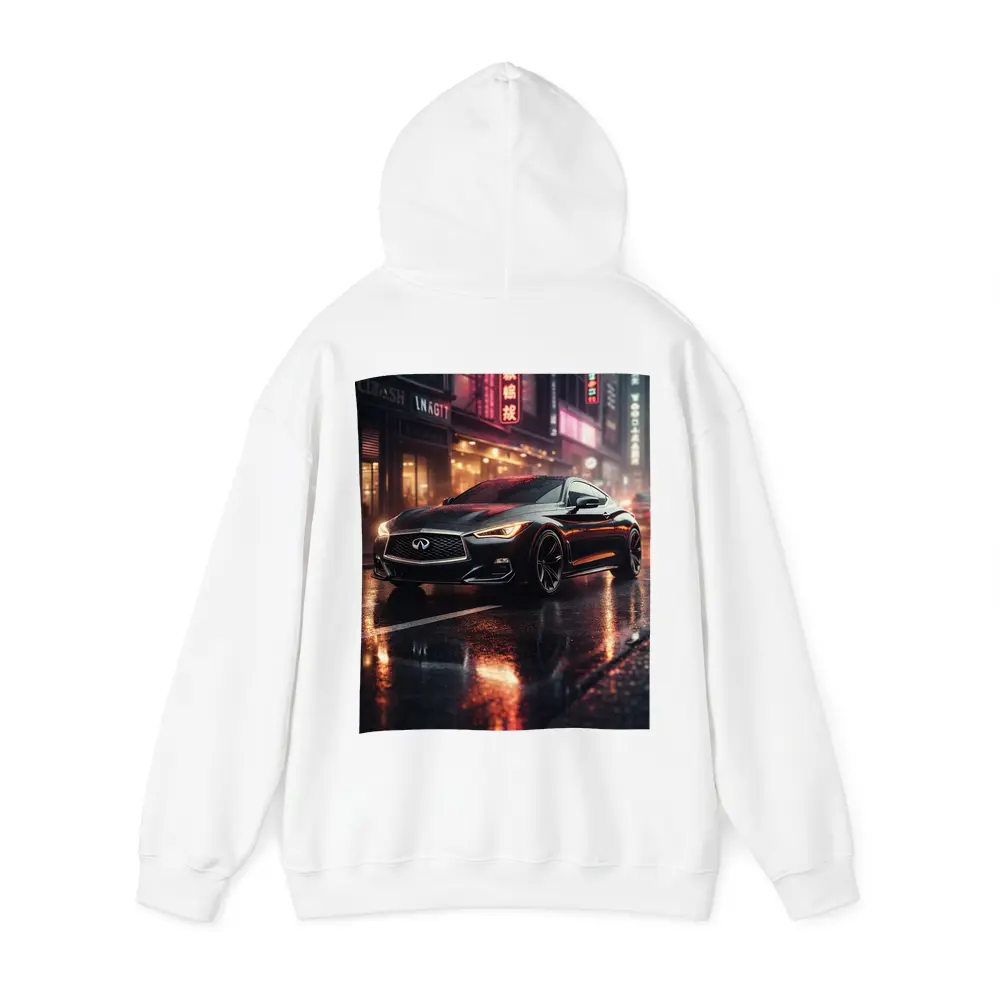 Infiniti Q60 Wet City Street Night – Hoodies