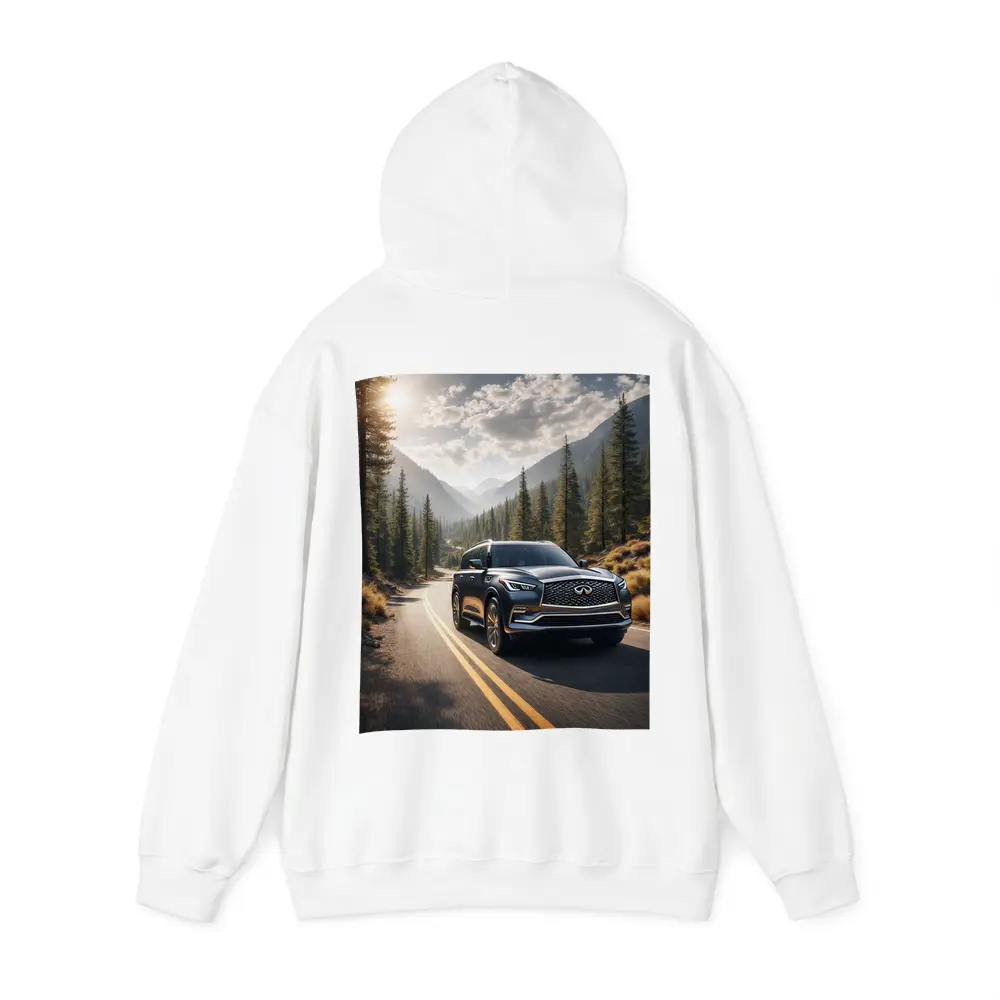 Infiniti QX80 SUV Mountain Forest Road – Hoodies