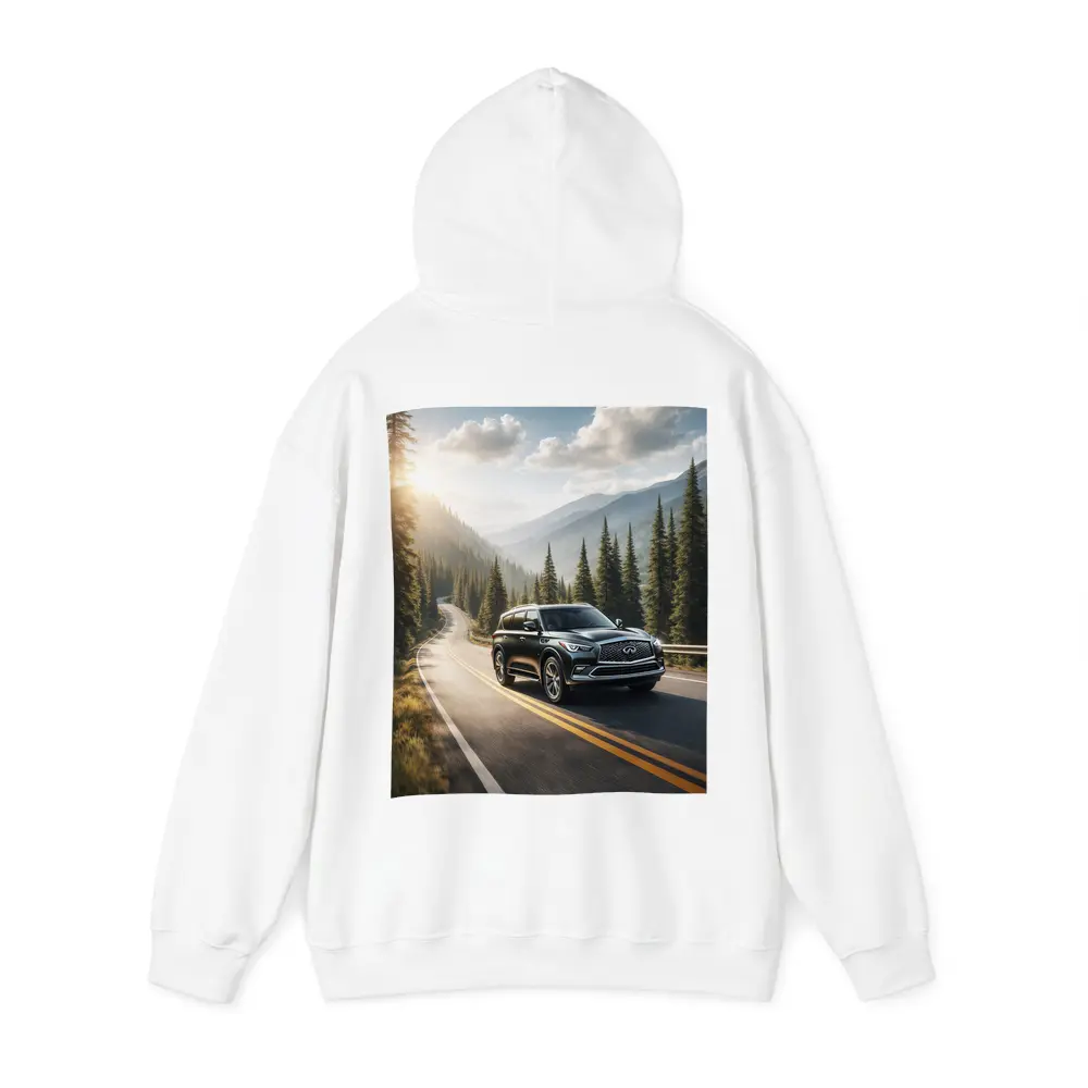 Infiniti QX80 SUV Mountain Forest Road – Hoodies