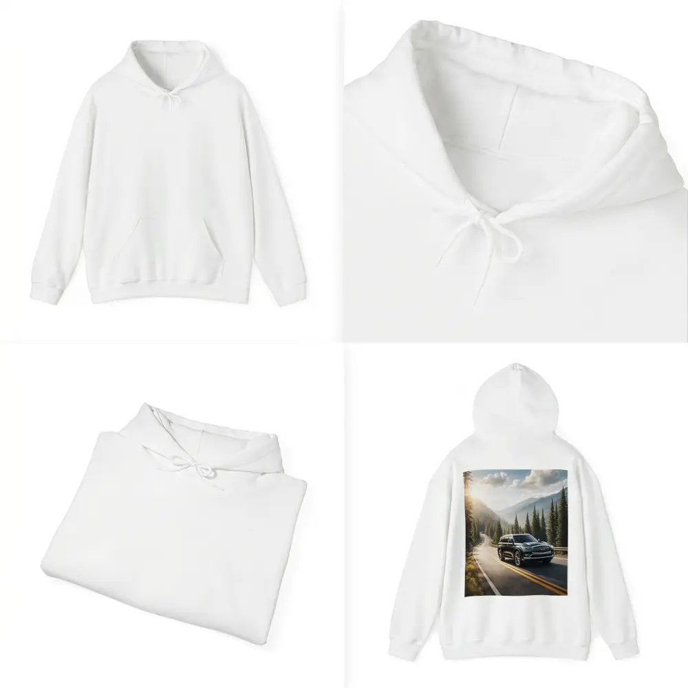 Infiniti QX80 SUV Mountain Forest Road – Hoodies