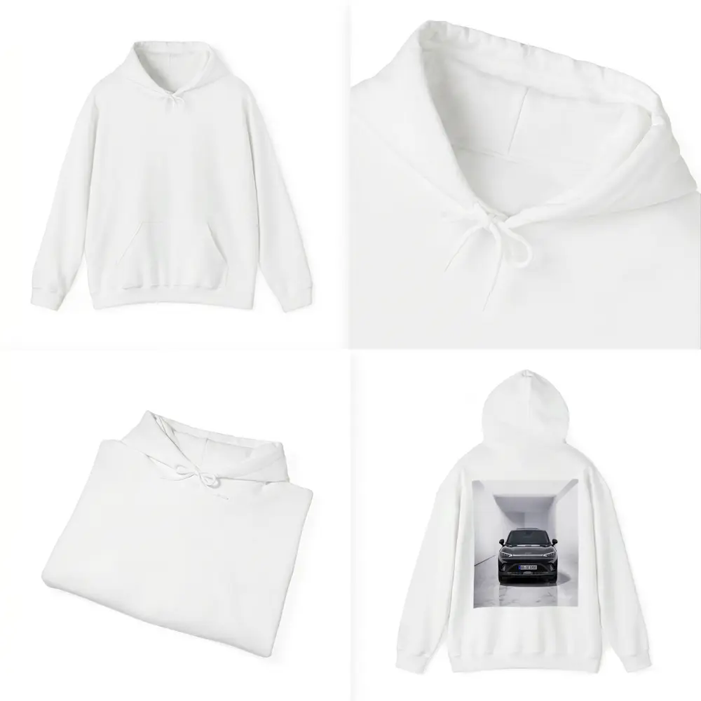 Smart Car Black SUV White Studio – Hoodies