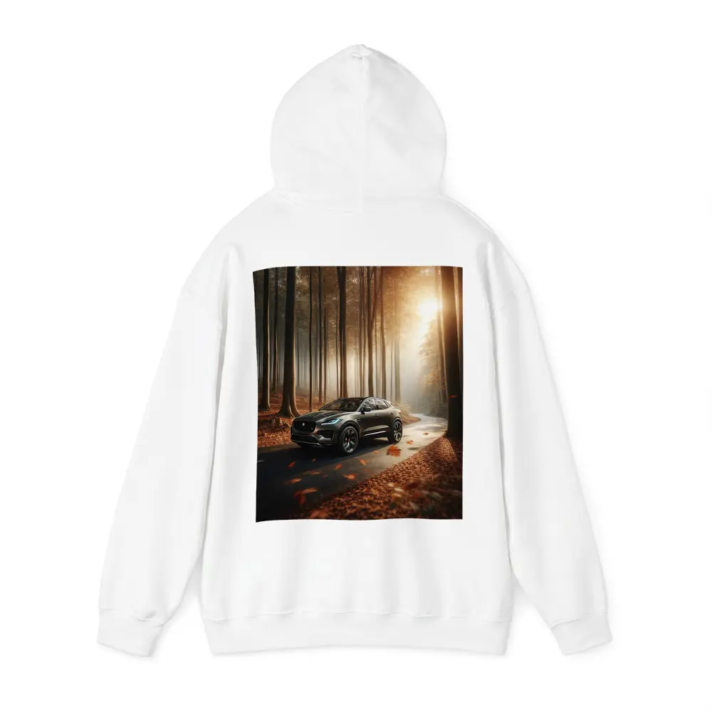 Jaguar E Pace Forest Road Autumn Drive – Hoodies