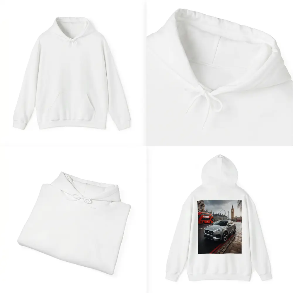 Jaguar E Pace London Big Ben Street – Hoodies