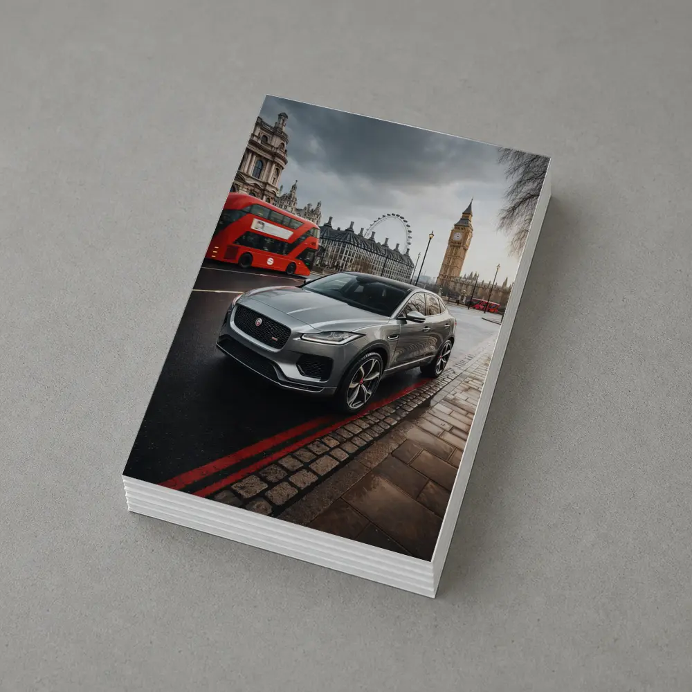 Jaguar E Pace London Big Ben Street – Postcards