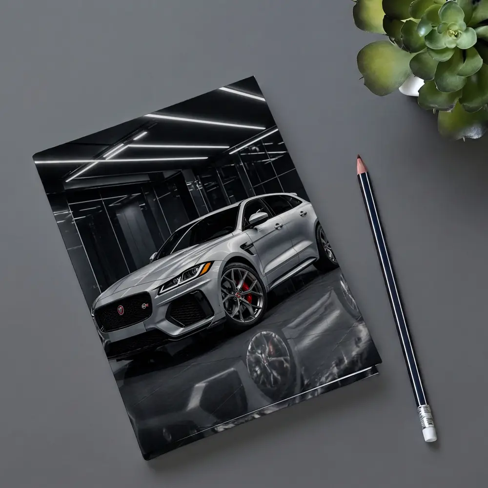 Jaguar F-Pace SVR Silver Dark Showroom – Notebooks