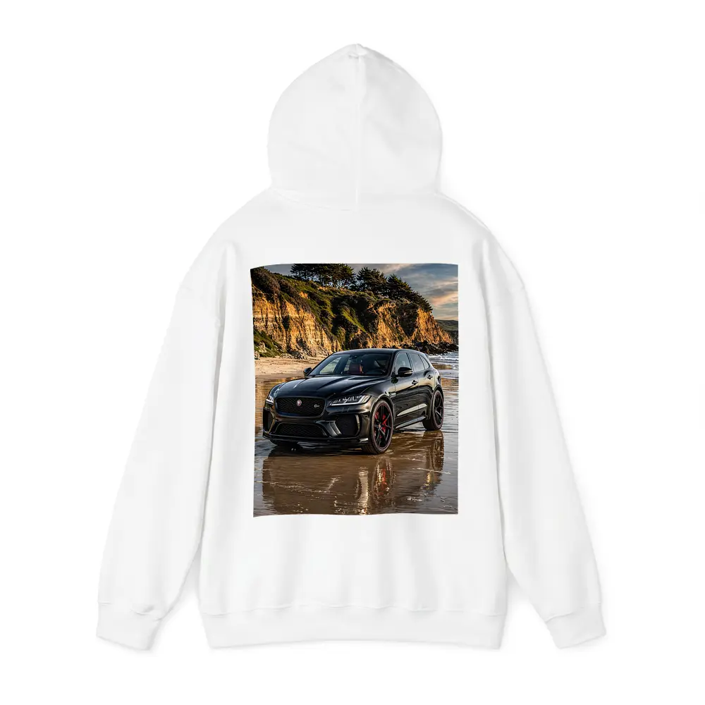 Jaguar F Pace SVR Black Beach Cliffs – Hoodies