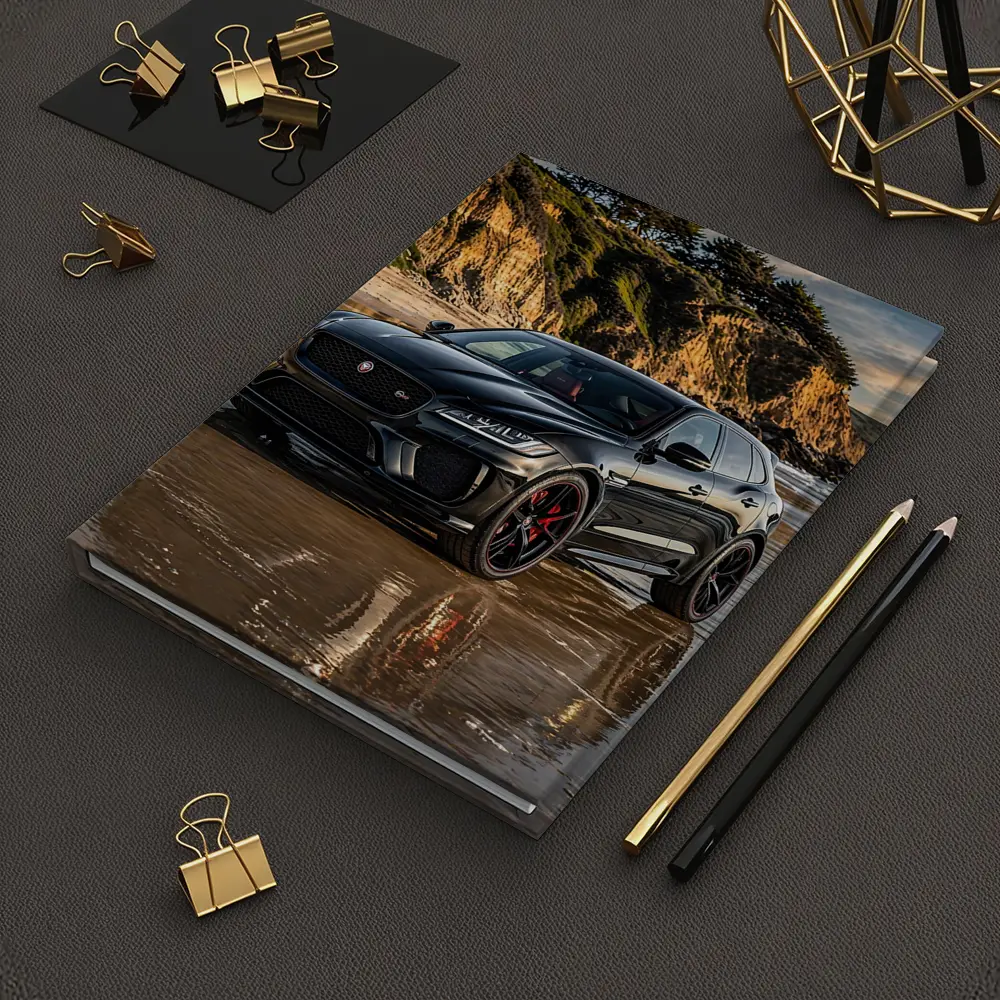 Jaguar F Pace SVR Black Beach Cliffs – Notebooks