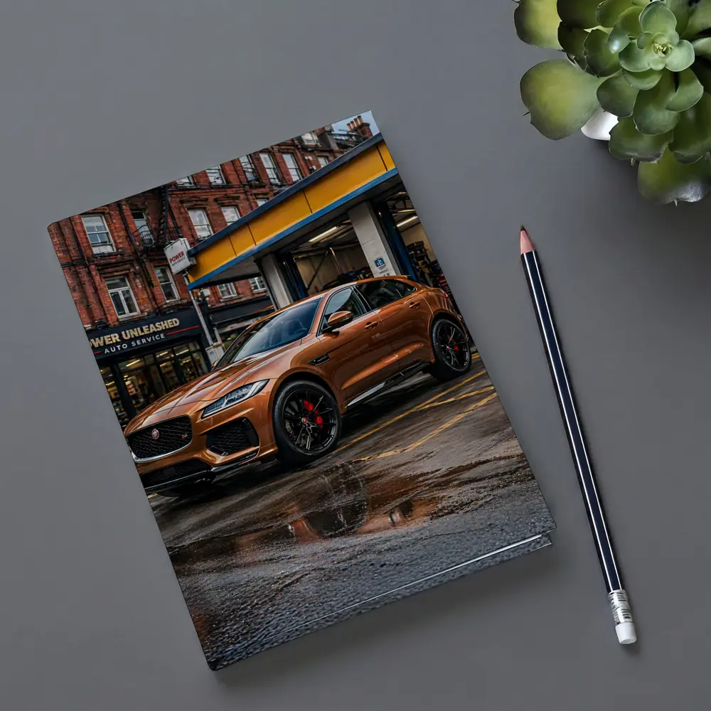 Jaguar F-Pace SVR Brown Auto Service Street – Notebooks
