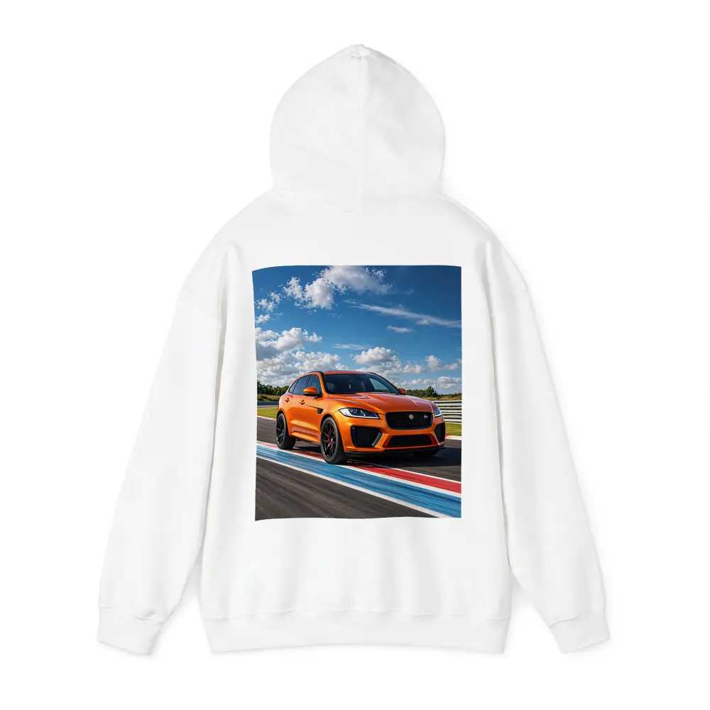 Jaguar F-Pace SVR Orange Racing Track – Hoodies