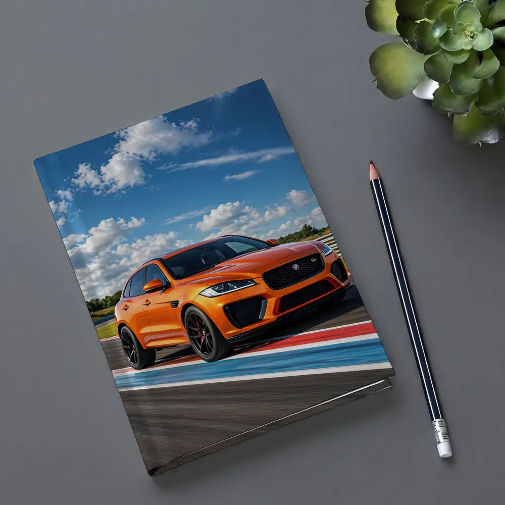 Jaguar F-Pace SVR Orange Racing Track – Notebooks