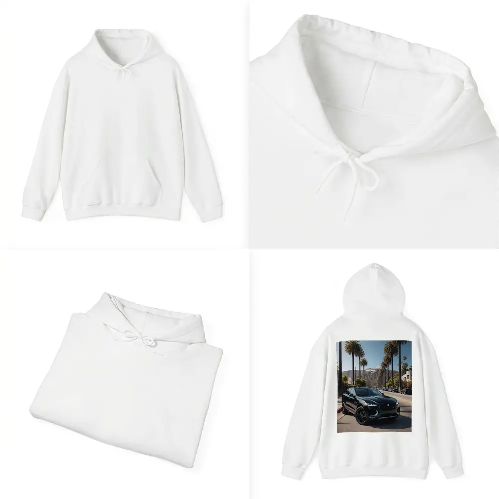 Jaguar F Pace Black Hollywood Los Angeles – Hoodies