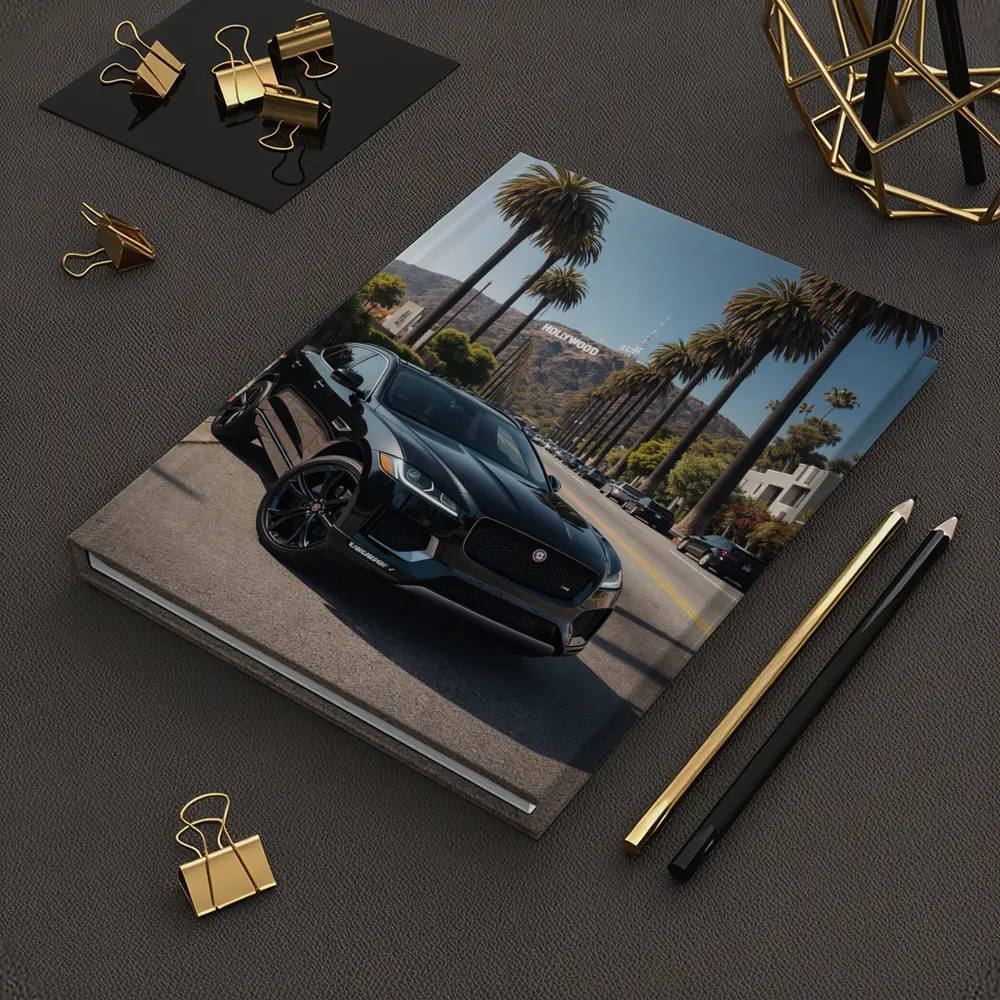 Jaguar F Pace Black Hollywood Los Angeles – Notebooks